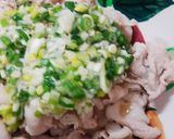 豚しゃぶネギ塩丼作り方3写真