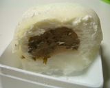 レンジで☆とろ～りやばい！クリーム大福作り方10写真