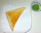 おからで簡単低㌍♡抹茶餡＆トースト♫♬作り方5写真