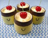 大人可愛い♪💕癒しのとろけるプリン🍮🍒✨作り方10写真