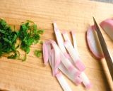 超簡単おつまみ！蒲鉾と明太子の胡麻油和え作り方2写真