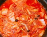 煮込むだけ！鯖缶と白菜のミネストローネ作り方2写真