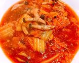 煮込むだけ！鯖缶と白菜のミネストローネ作り方3写真
