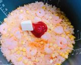 炊飯器で簡単！小エビのケチャップピラフ作り方4写真
