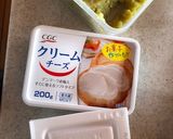 納豆とサツマイモのクリームチーズトースト作り方1写真