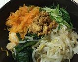 開いてびっくりビビンパオムライス作り方4写真