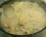 ～まろやか味～豚バラ肉の豆乳あんかけ丼！作り方7写真