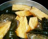 結び昆布と厚揚げ（おでん風)作り方3写真