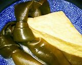 結び昆布と厚揚げ（おでん風)作り方4写真