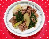 簡単シンプル♪牛肉とセロリの醤油炒め作り方4写真