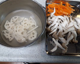 簡単~厚揚げソテーのれんこんあんかけ作り方3写真