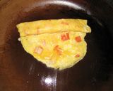 お弁当に✿カニカマ入りふわふわ卵焼き作り方3写真