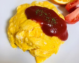 とろとろ卵のコツ＊半熟オムライス♪作り方9写真