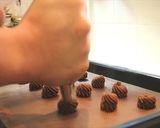 絞りクッキー☆紅茶とチョコ☆バレンタイン作り方6写真