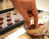 絞りクッキー☆紅茶とチョコ☆バレンタイン作り方9写真