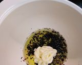 スモークサーモンゆかりマヨ添え作り方3写真