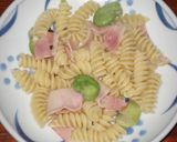 お弁当に♪そら豆とベーコンのパスタサラダ作り方4写真