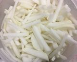 【W大根】大根&貝割れ大根サラダ作り方1写真