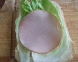 お弁当にいいね♡ハムロールサンド作り方1写真