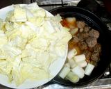 キムチ肉団子鍋♪簡単レンジで作り方15写真