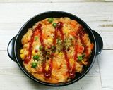 レンジで3分♪食べればオムライス♡作り方3写真