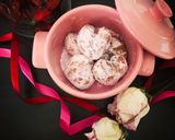 バレンタインにも♪苺のハートスノーボール作り方5写真