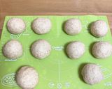全粒粉手こねちぎり 丸パンレシピ作り方16写真