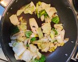 ダイエットにも🐔鶏むね肉の回鍋肉風🥬作り方5写真