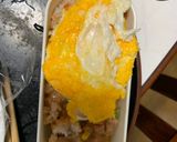 レンジ簡単ビーフシチュー味オムライス弁当作り方15写真