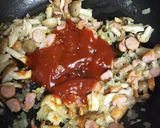 ざっくり炒り卵でオムライス作り方2写真