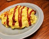 ざっくり炒り卵でオムライス作り方9写真