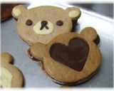 可愛い♪リラックマ風チョコサンドクッキー作り方16写真
