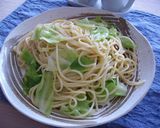 ＊和風＊キャベツとしらすのペペロンチーノ作り方6写真