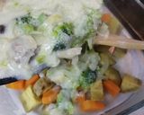 簡単！ごろッと野菜in白菜グラタン作り方7写真