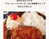 びっくりドンキー風ジューシーハンバーグ作り方15写真