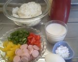 とろぷるたまごソースのオープンオムライス作り方1写真