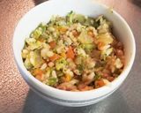 野菜嫌いさんへ☆開いてカラフルオムライス作り方5写真