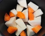 《トップ10入り！》カブと油揚げの煮物作り方3写真