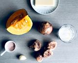 ほっこりPumpkin gratin作り方1写真