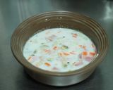 レンジで簡単！クラムチャウダー風スープ作り方3写真