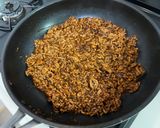 たんぱく質たっぷり✨小豆入りの特製肉味噌作り方3写真