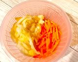 白菜と玉子の塩昆布あえ作り方1写真