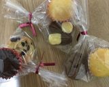 ココアカップケーキとバニラカップケーキ作り方4写真