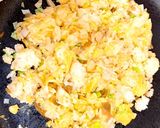 緑鮮やか！パパっと簡単レタス炒飯作り方6写真