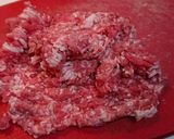 豚肩ロースとオニオンのデミ炒め作り方1写真