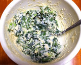 mほうれん草と豆腐のふわふわ焼き作り方2写真