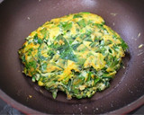 mほうれん草と豆腐のふわふわ焼き作り方4写真