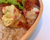 1月24日 唐揚げ甘酢あん弁当 詰め方作り方4写真