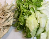 腸まで届く厚揚げと白菜牛蒡の生姜あんかけ作り方3写真