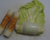 「白菜と竹輪の豚肉巻き」…すき焼き風味作り方2写真